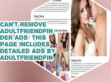 Adult friend finder ads